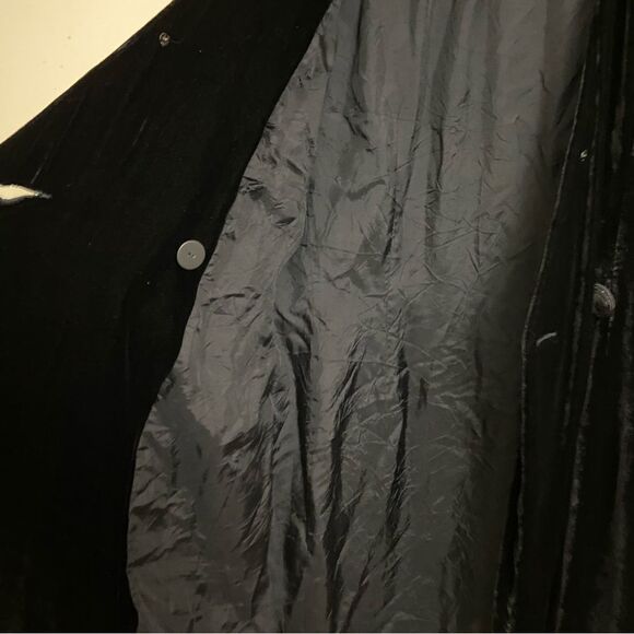 Liz Claiborne Silk Blend Velvet Long Sleeve Mini Wrap Dress size 8 Party Events - Picture 12 of 12